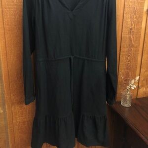 Pact Organic Cotton Dress | Black